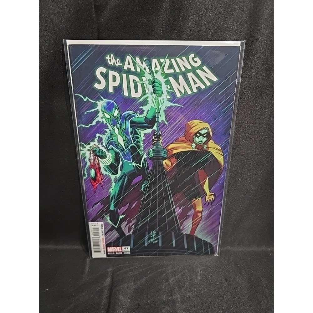 Marvel Comics Amazing Spider-Man Vol 47 Variant Cover 2022 Wells Slott Venom